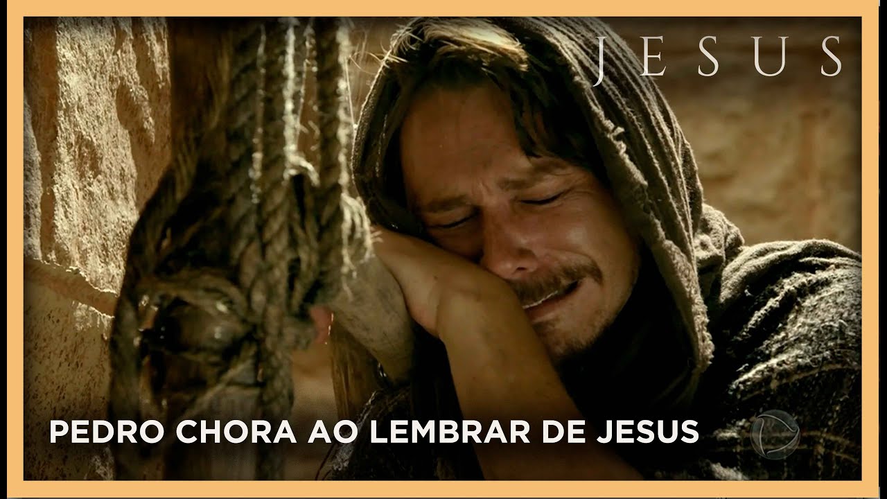 Pedro chora e recorda momentos com Jesus após negá-Lo | NOVELA JESUS