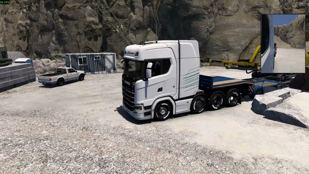 歐洲卡車模擬2 挖路機