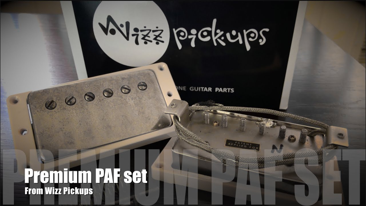 Wizz Pickups Premium Clone PAF Pickup Set