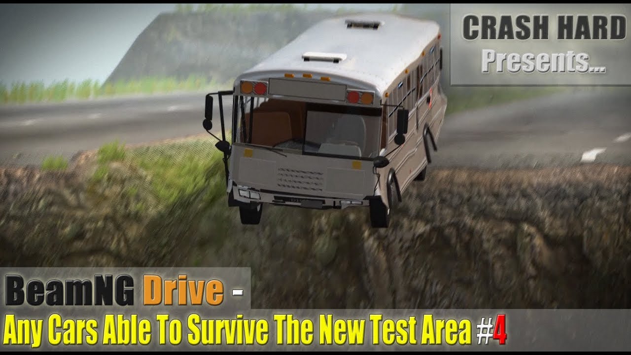 BeamNG Drive - Any Cars Able To Survive The New Test Area #4