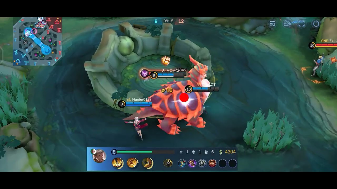 Gameplay Chou Roam Bikin Pusing Para glory rank #mlbb #choustun #mobilelezends #gamekocak 