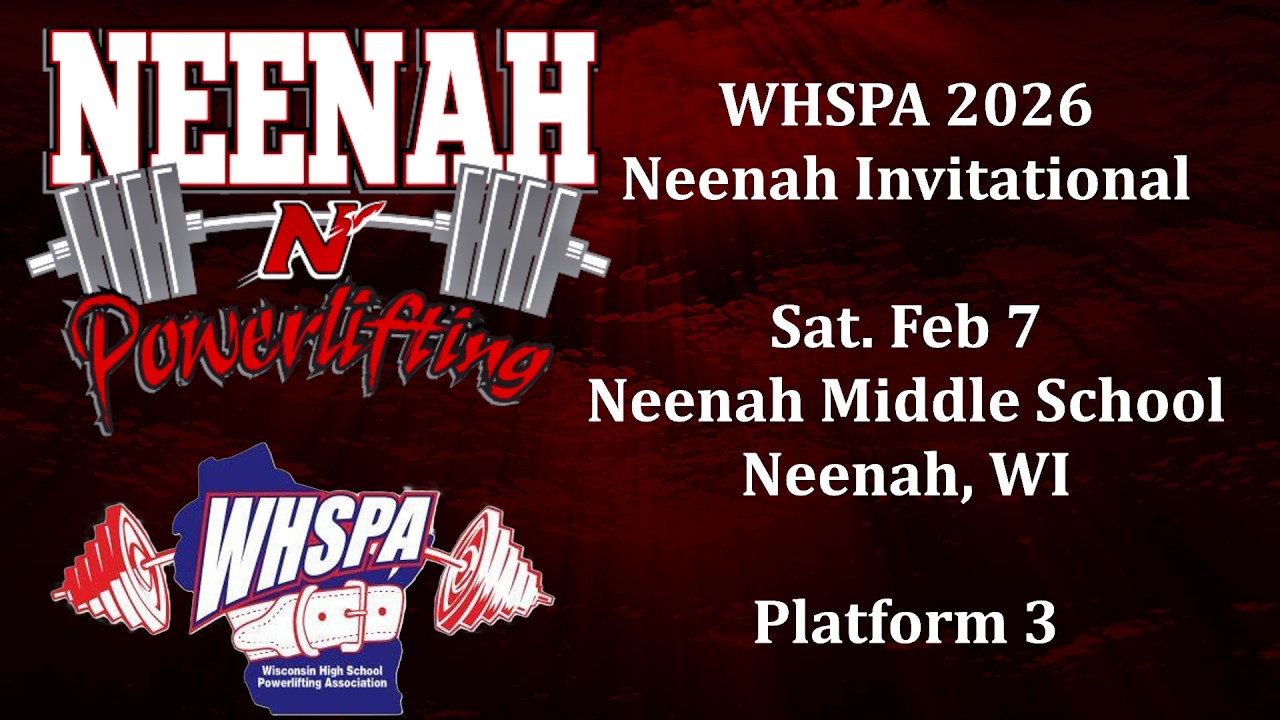 WHSA 2026 Neenah Invitational - Platform 3