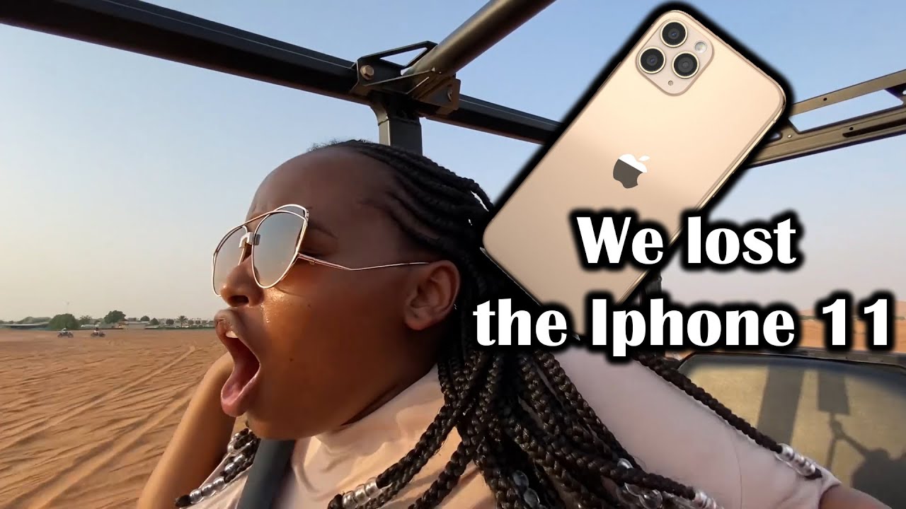 MILLY LOST HER IPHONE IN THE DUBAI DESERT