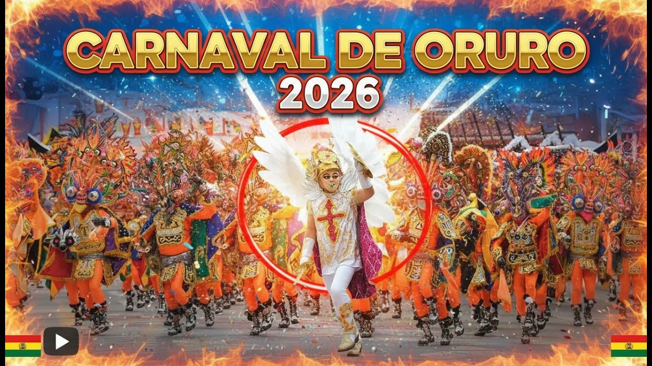 🎉 CARNAVAL DE ORURO 2026 EN VIVO 🔥 ENTRADAS FOLKLÓRICAS IMPRESIONANTES 🇧🇴✨