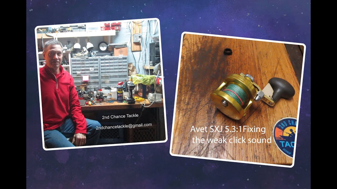 I am Fixing a Weak Clicker Sound on an Avet SXJ Fishing Reel