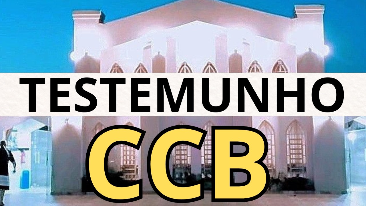 Testemunho CCB Para ouvir hoje Terça Feira na COMUNHÃO #apazdedeus #ccb #testemunhos