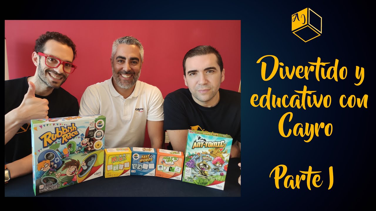 ¿Quieres divertirte aprendiendo? ESTE ES TU VÍDEO Divertido y educativo con Cayro Parte I. ABJ.