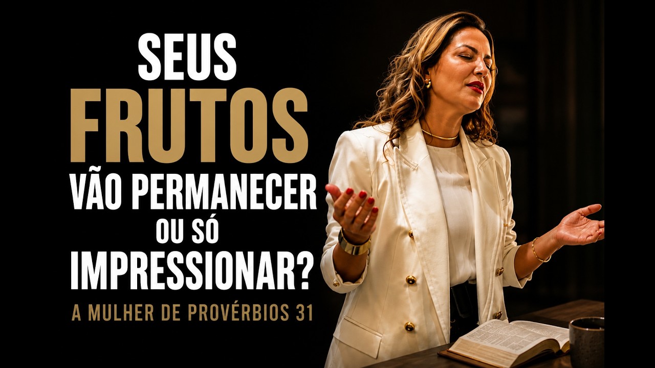 Temor a Deus e frutos que permanecem | A mulher do Provérbios 31