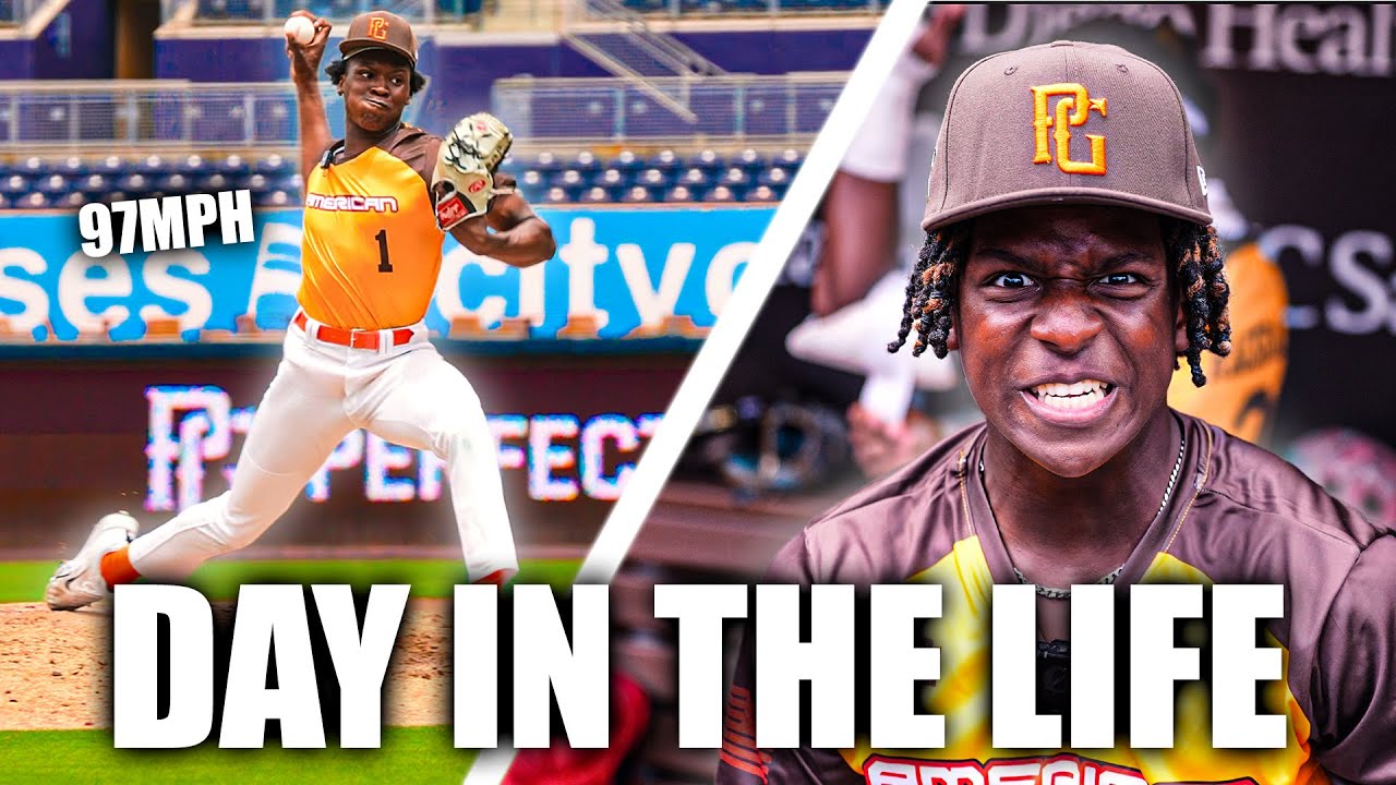 Day In The Life Of Top Baseball Prospects Dexter McCleon Jr and Jordin Griffin
