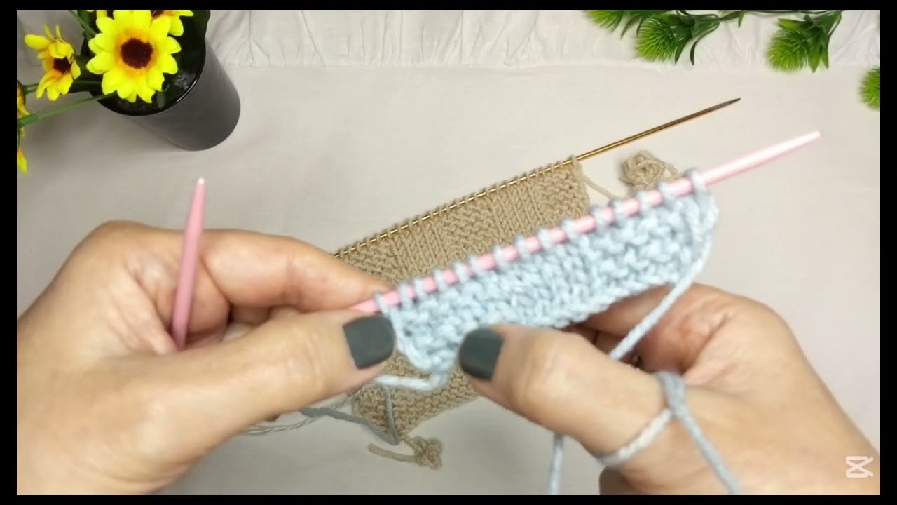 En Kolay Kesme Şeker Örgü Modeli Yapılışı🧶🙂Yeni başlayanlar için 🌹 Easy Basketweave Stitch