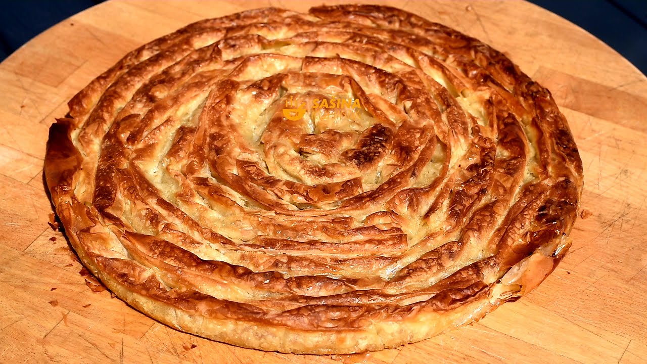 Motani burek sa kupovnim korama koji uvijek uspije - Sašina kuhinja