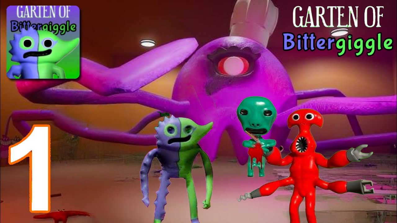 Garten Of BitterGiggle - Gameplay Walkthrough Part 1- Chapter 1,2,3 (Android, iOS)