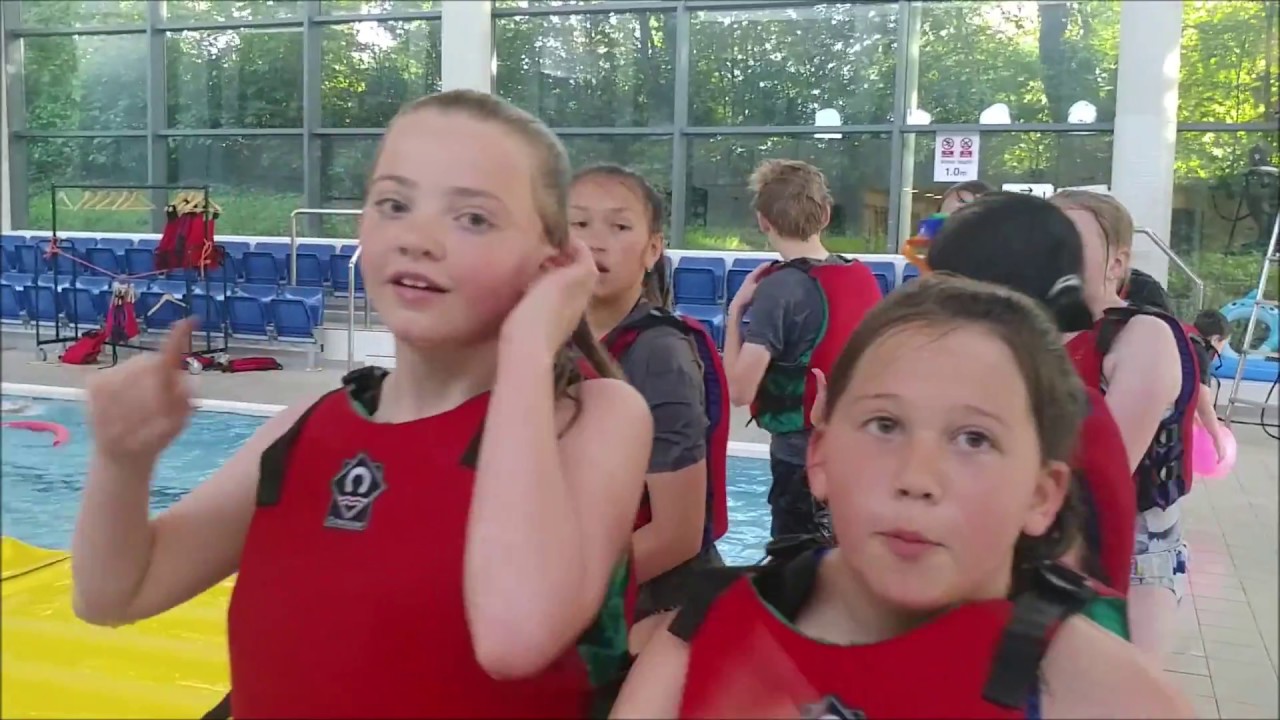 Inflatable fun at Riverside Leisure Centre