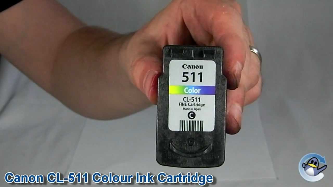 Inside Canon CL-511 Colour Ink Cartridge