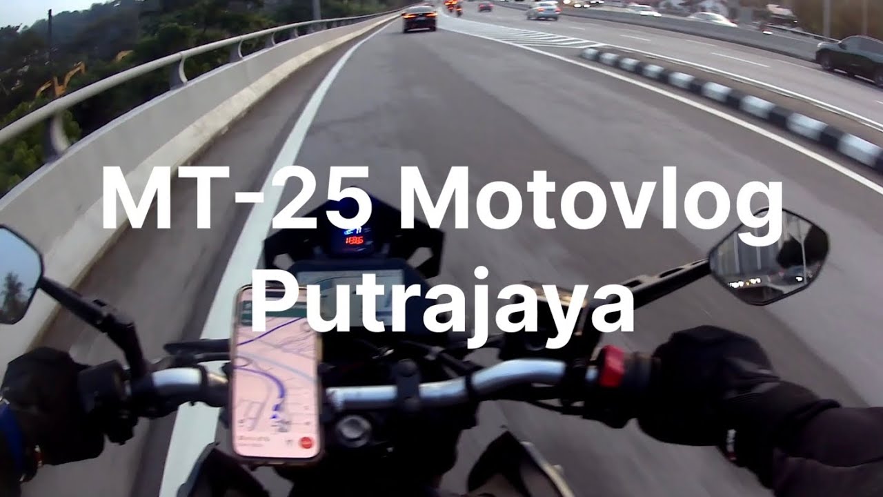 Yamaha MT-25 Motovlog: Putrajaya