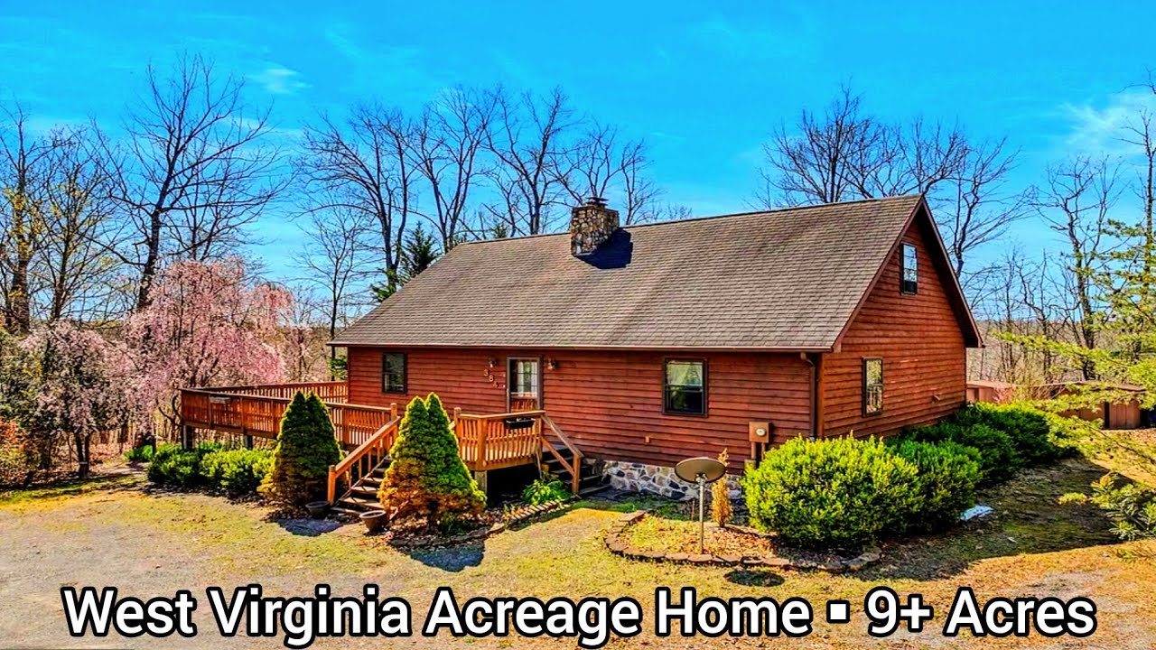 West Virginia Cabins For Sale | 9+Acres | West Virginia Real Estate For Sale | Chalet Homes