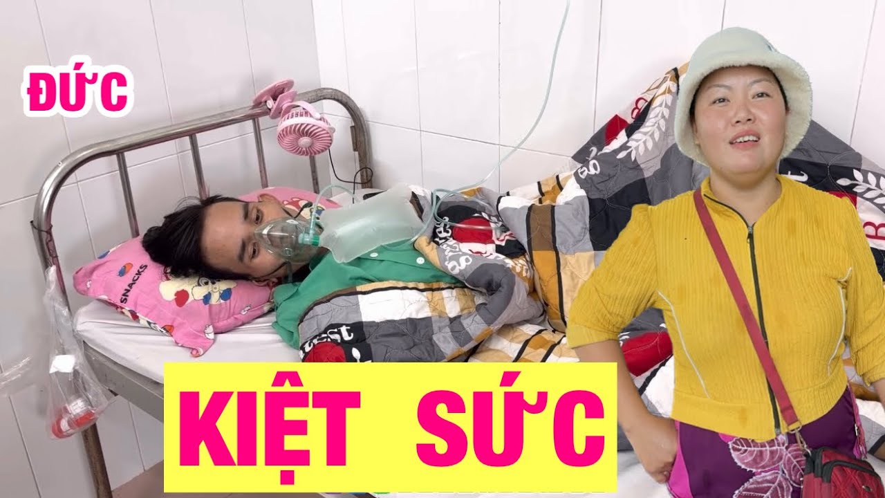 Áo vàng vào thăm Đức mồ côii huyết áp tụt tay bầm tím tái bệnh nặng Bs khuyên đưa về nhà 