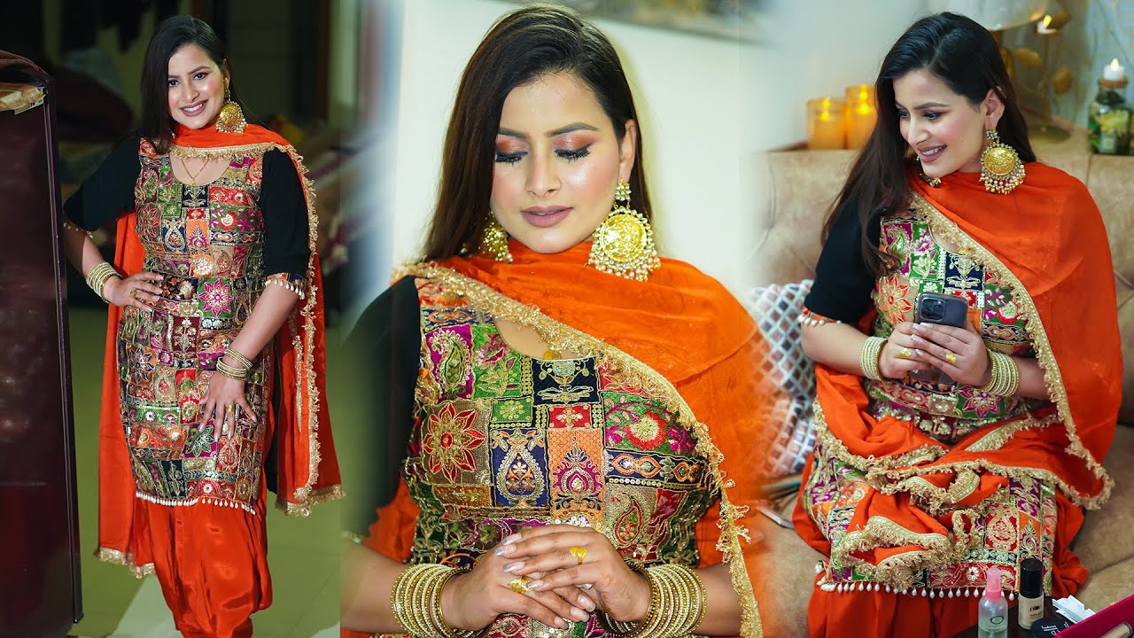 Getting Ready For Jaggo Function || Easy Makeup Tutorial