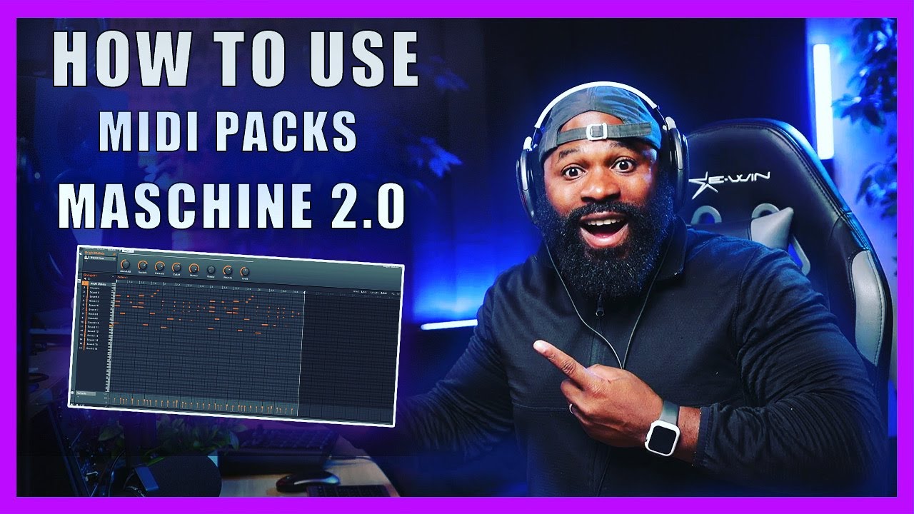Как использовать MIDI-пакеты в Maschine || Руководство по Maschine от Native Instruments