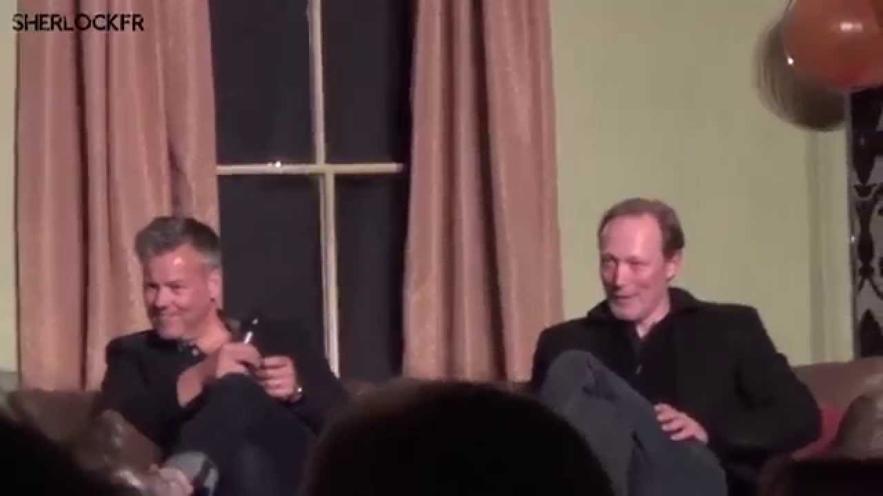 Rupert Graves and Lars Mikkelsen at Sherlocked Convention : Talk