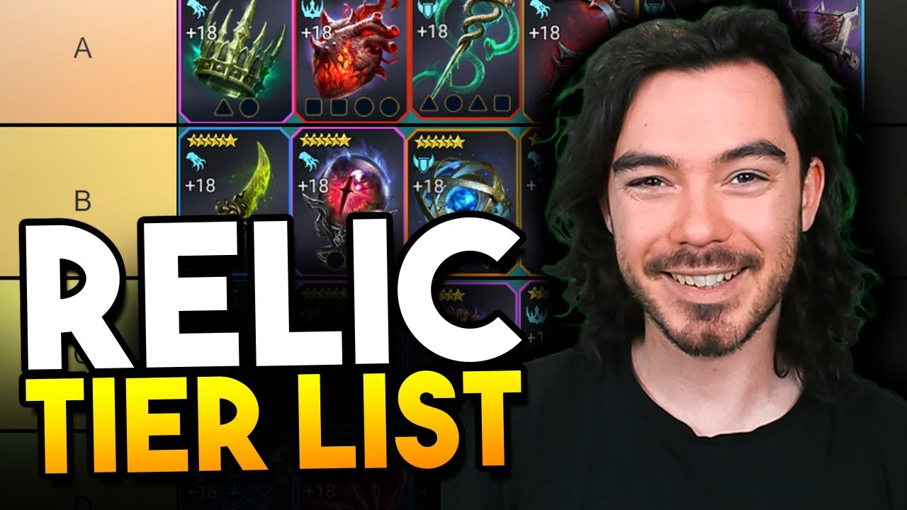 RELIC TIER LIST!! (Feb 2025) | Raid: Shadow Legends