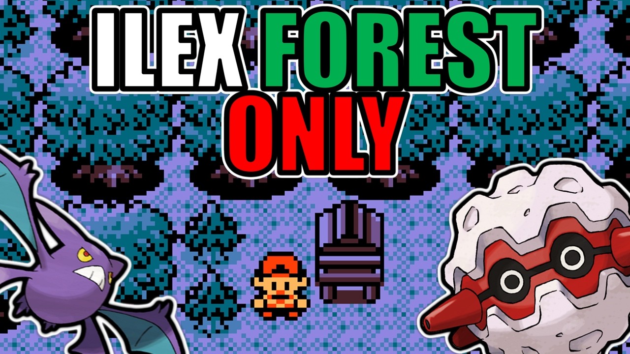 Can you beat Pokémon Silver with only Ilex Forest Pokémon?