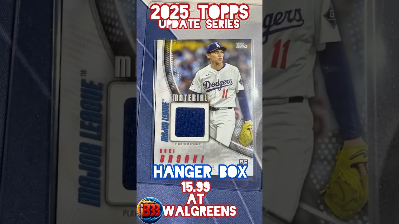 BEST $15.99 we have EVER SPENT!  Opening a KILLER 2025 Topps Update Hanger Box!