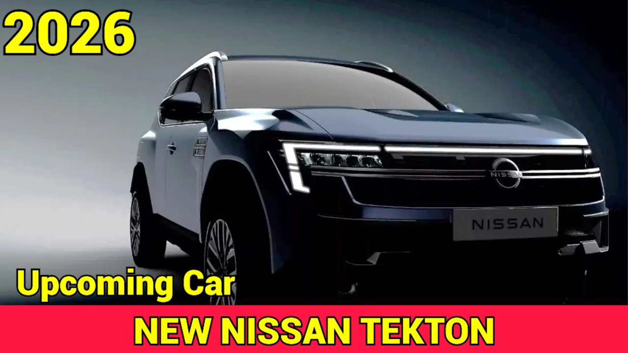 Nissan Tekton 2026 Upcoming SUV In India Launch Soon 🔥| Nissan Tekton Price & Features