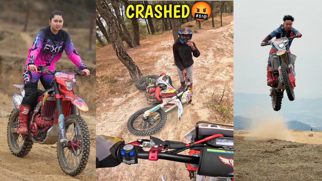 DIRT RIDE JADA YESTO BHAYO😱 / EXTREME ENDURO / @rajkumarthapamagar32 