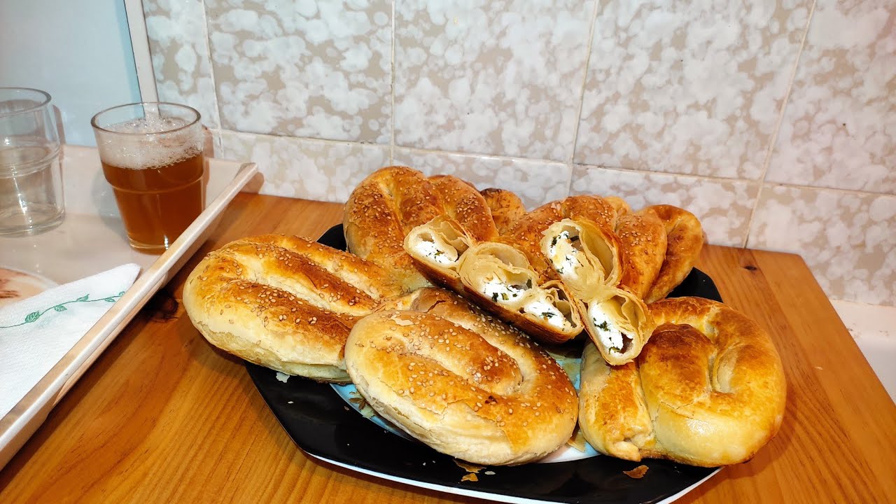 Delicioso brioche crujiente y sin levadura. Muy rico👌🏻😋 | هاد نهار نشرك 👌🏻😋معكم تحضير بروشي بالجبن