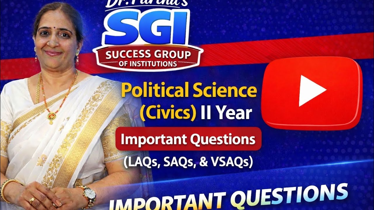 INTERMEDIATE SECOND YEAR CIVICS VSAQ'S EXPLANATION 📙