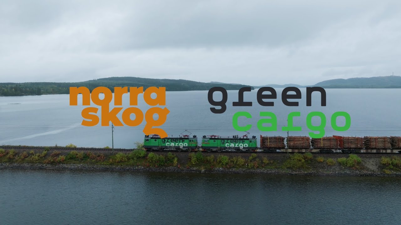 Norra Skog satsar på järnväg för ökad transportkapacitet med Green Cargo