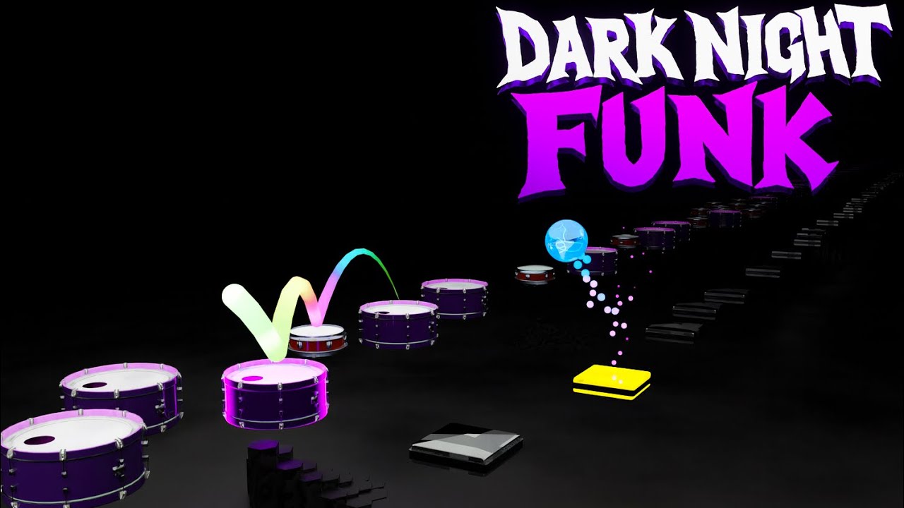 Dark Night Funk - Trending Funk Song Played on Cool Instruments With Marble!