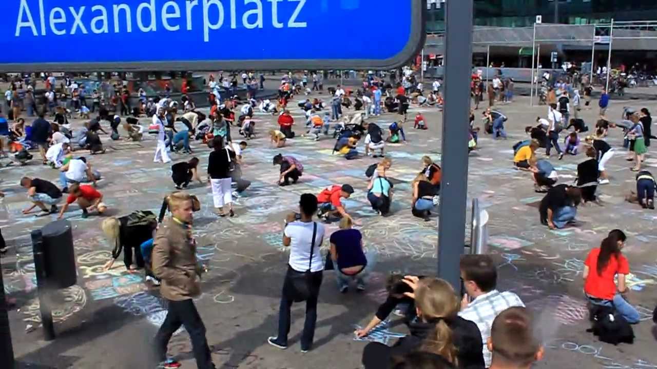 Flashmob Berlin Alexanderplatz