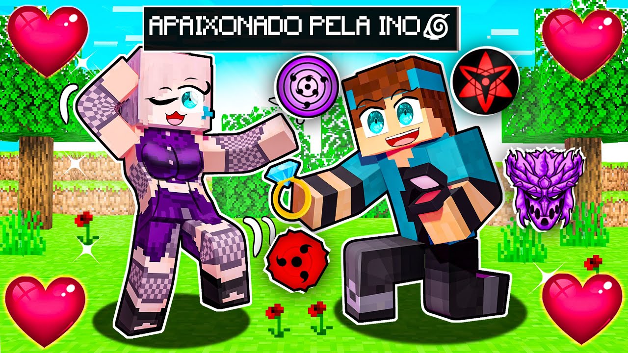 ESTOU APAIXONADO pela INO no MINECRAFT