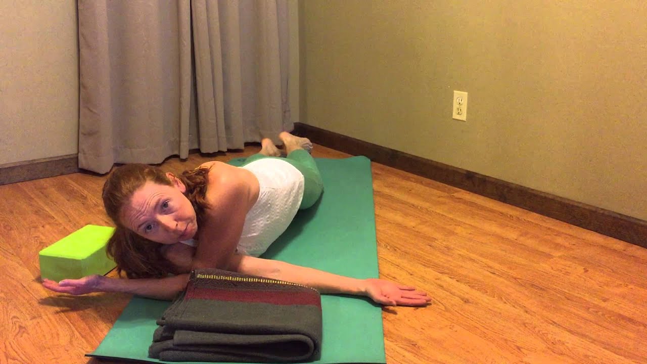Yin Yoga Pose of the Week:  Double V