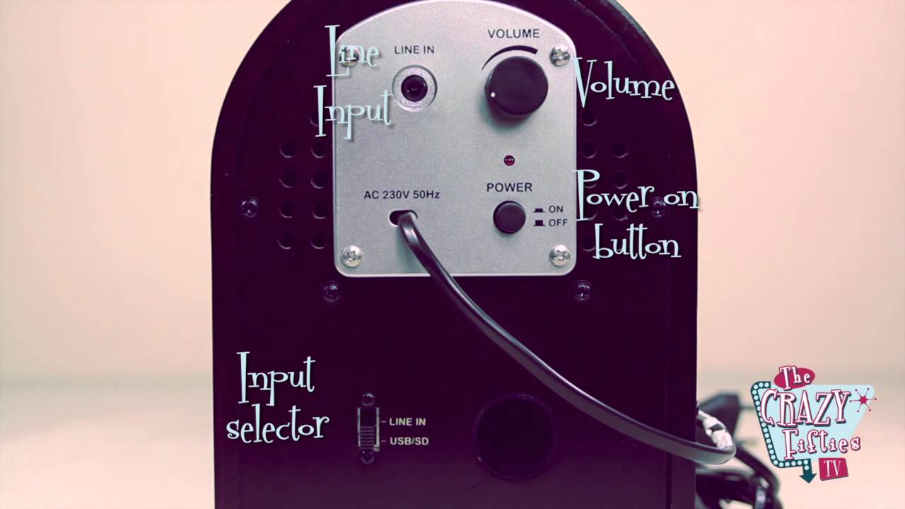 Mini jukebox MP3 ENG