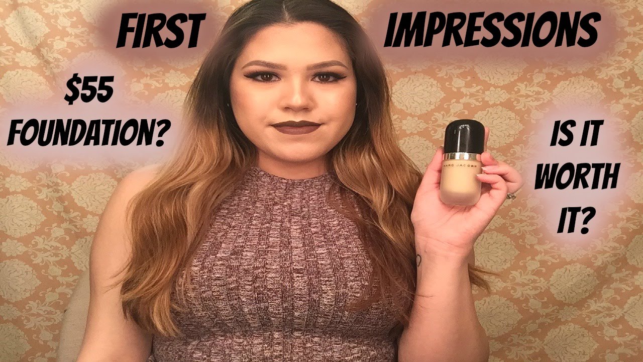 |First Impressions| Marc Jacobs Re(Marc)able Foundation Review