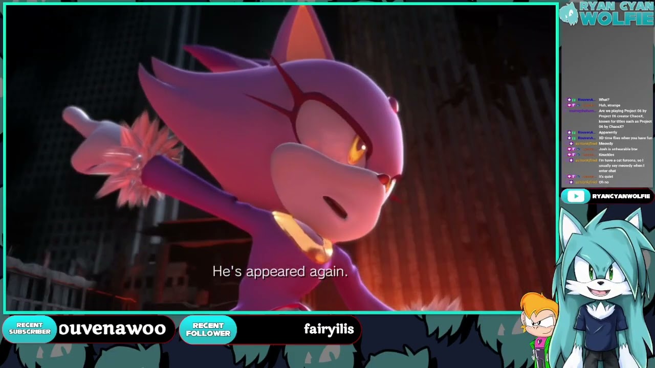 Chilling with some P-06 (Sonic Project 06)