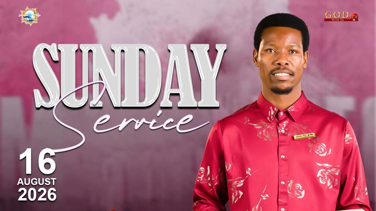 YOU ARE WATCHING LIVE SUNDAY SERVICE WITH PROPHET VC ZITHA - 16 AUGUST 2026