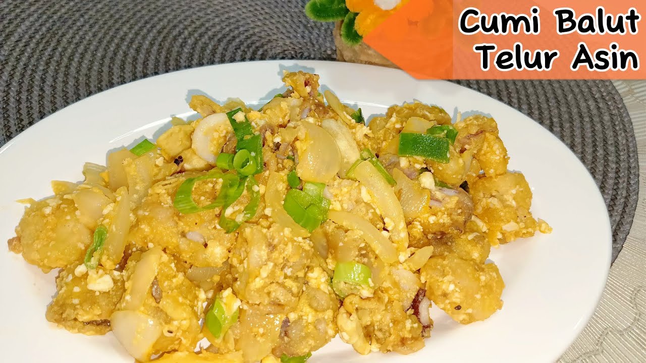 COBAIN DEH !! RESEP CUMI BALUT TELUR ASIN YANG NIKMAT DAN GURIHH NAMPOL 