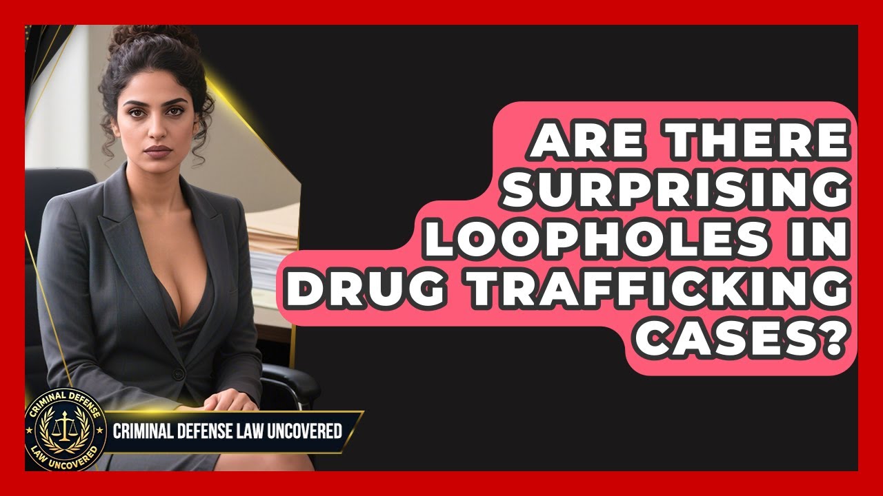 Are There Surprising Loopholes In Drug Trafficking Cases? - Criminal Defense Law Uncovered