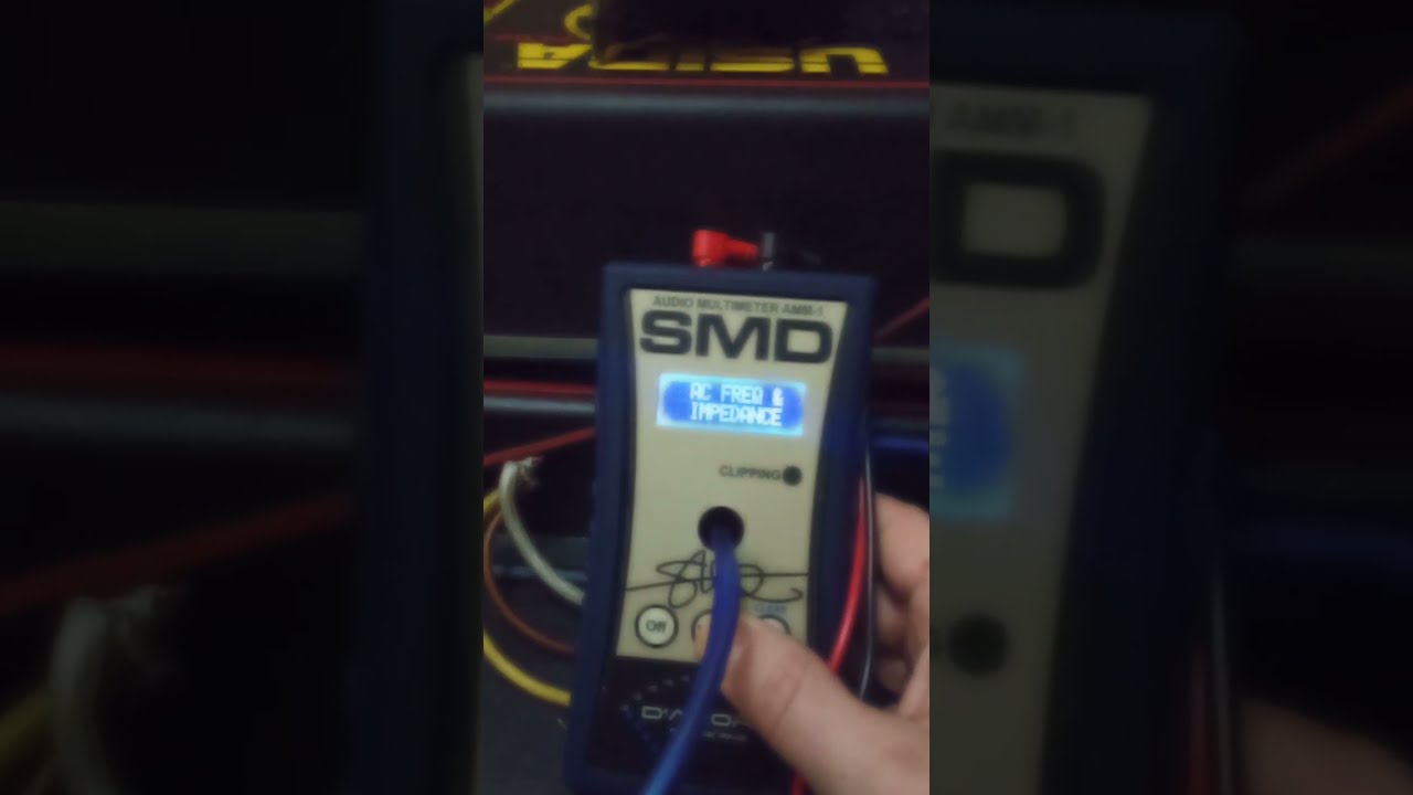 Old school proton 222 2 ohm amp dyno at 40 hz and 1 khz