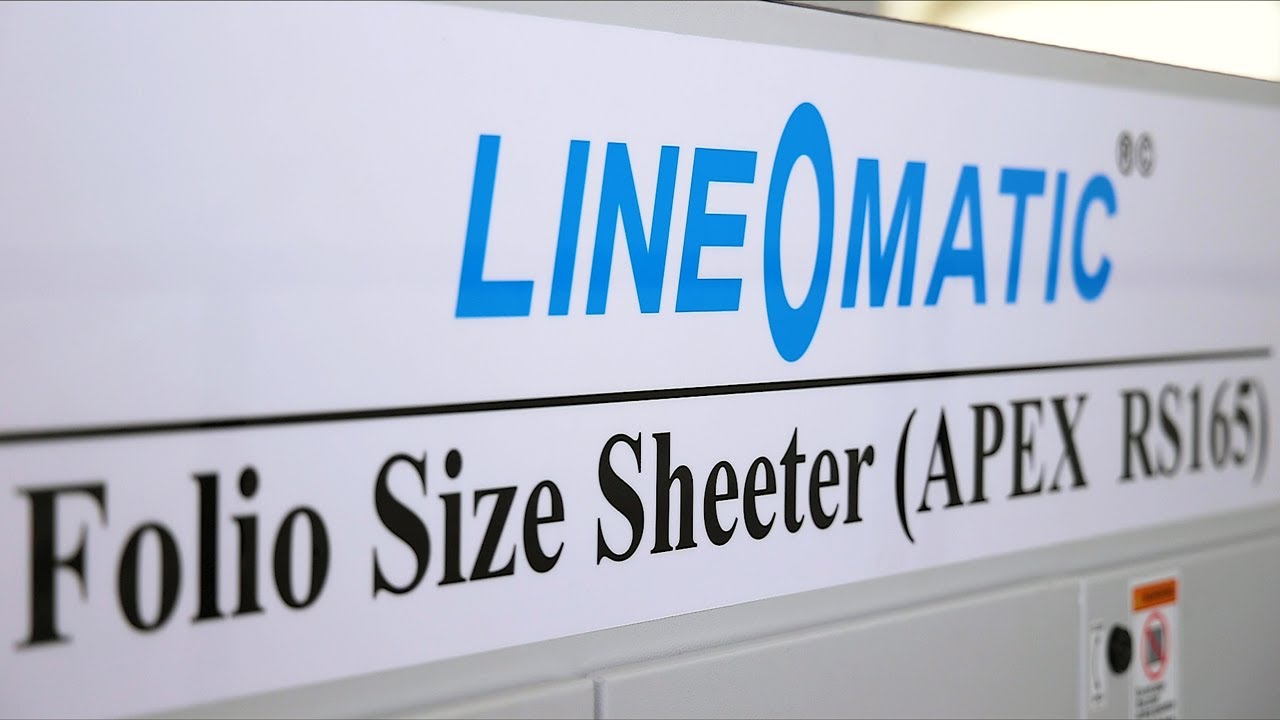Apex RS165 (with 8 Reel) - Folio Size Sheeter