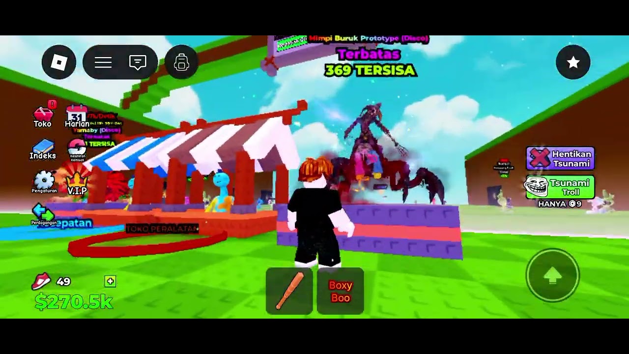 SERU DAN KOCAK BANGET AKU HARUS MENGHINDARI TSUNAMI UNTUK MENGAMBIL MAINAN-MAINAN  POPPY PLAYTIME