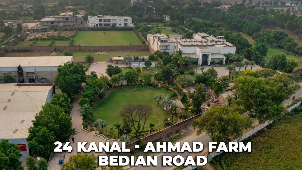 Discover the Lavish 24 Kanal Ahmad Farm House on Bedian Road, Lahore - Pakistan