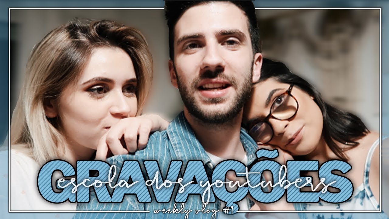 ESCOLA DOS YOUTUBERS: BASTIDORES | WEEKLY VLOG #1 | JOÃO JONAS