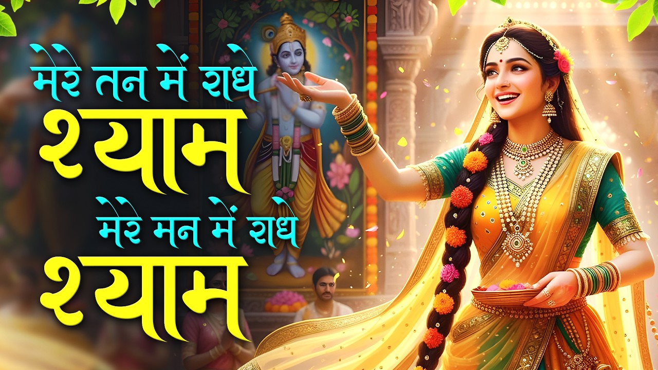 मेरे तन में भी राधे श्याम मेरे मन में भी राधे | Radha Bhajan | Radha | Krishna Bhajan | कृष्णा भजन