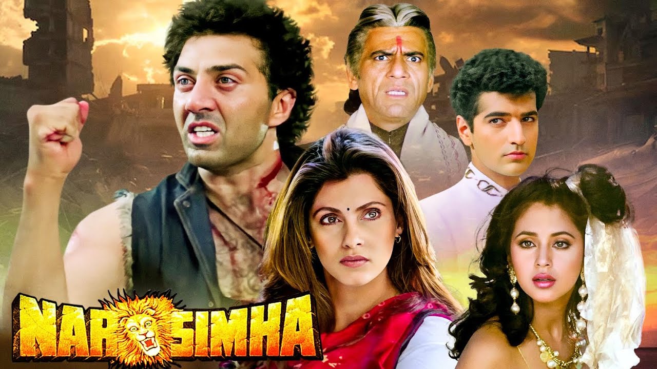 NARSIMHA | Blockbuster Full Movie | Hum Se Tum Dosti Kar Lo | Sunny Deol, Dimple Kapadia,Om Puri