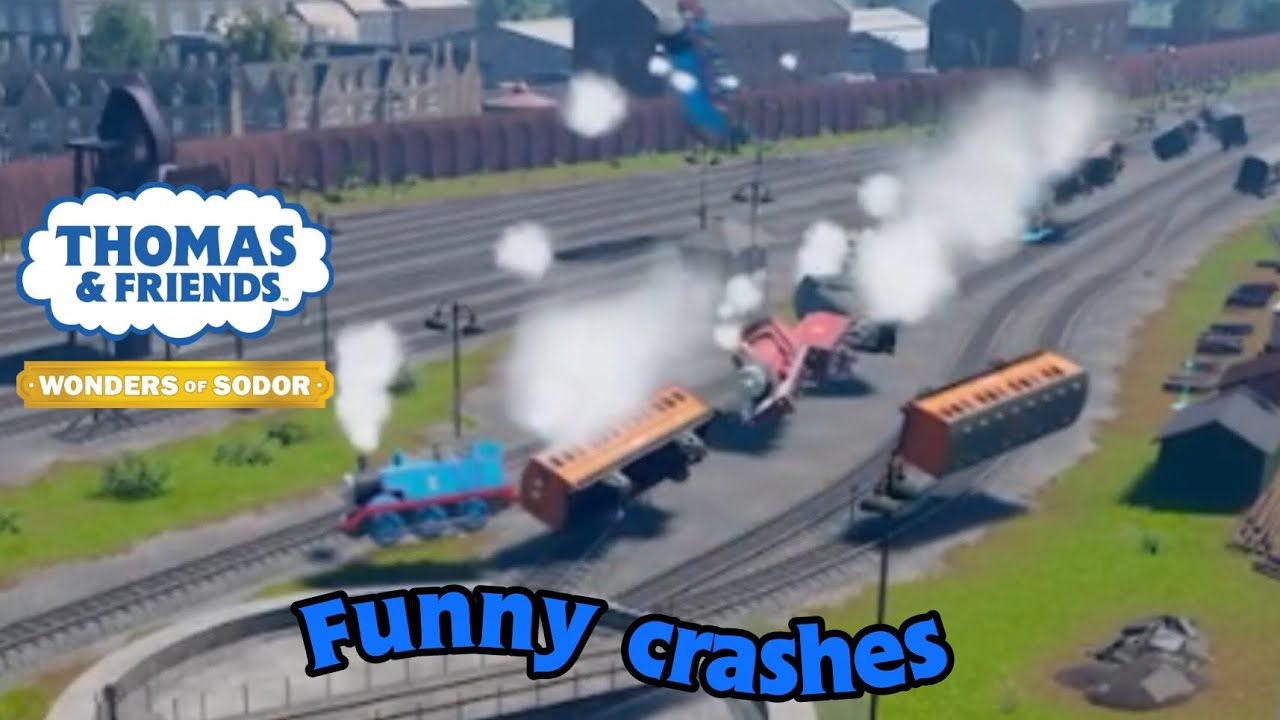 Thomas & Friends: Wonders of Sodor - Funny Crashes Compilation